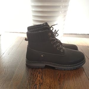 Comfortable Black Work Boots